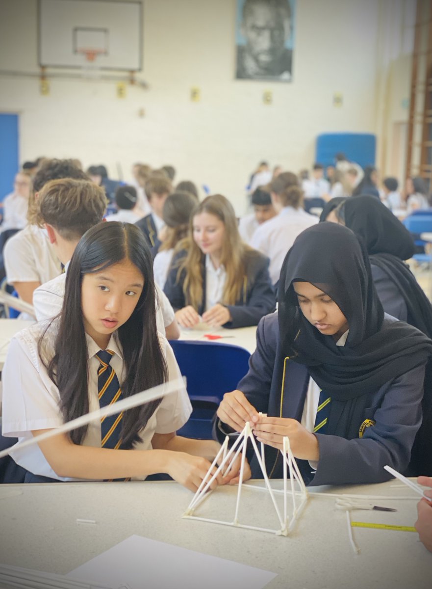 SRA_StAlbans's tweet image. * Maths Week *

This week, we have embraced Maths Week throughout the school.

Our Year 9 students rose to the challenge and created impressive structures which were tested to their limits!

#maths #mathsisfun #mathschallenges #mathsweek