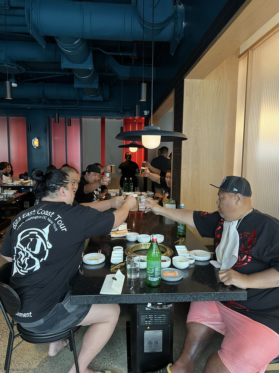 KonishikisWORLD's tweet photo. Love Makoto in Washington DC, thank you for a great delicious dinner with the Sumo Edutainment team, we all had a great time thank you for the great hospitality, to see you soon. #lovemakoto #sumoandsushi #konishiki #Washingtondc #sumoedutainment #sumo #narotv #life #culture #now https://t.co/k0WgP3c5dO