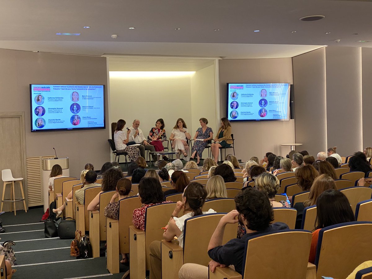 Think Tank Marie Claire #thinktankmc 
Comment renforcer la présence des femmes dans la Tech, les Sciences et l’Industrie ?
Quel rôle pour les écoles ? Les universités ? Les entreprises ?
#tech