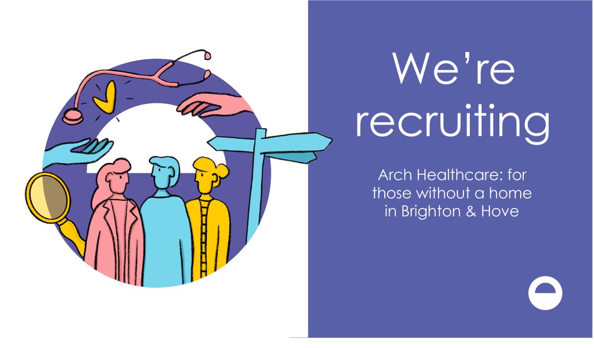 archhealthcic's tweet photo. We are recruiting! We are looking for a kind, friendly receptionist to join our GP surgery, caring for people facing #homelessness and housing insecurity. Deadline 2nd July https://t.co/tjwa50bbw6 #brighton #sussex #jobs #charityjob #brightonjobs https://t.co/VzJPuBZstu