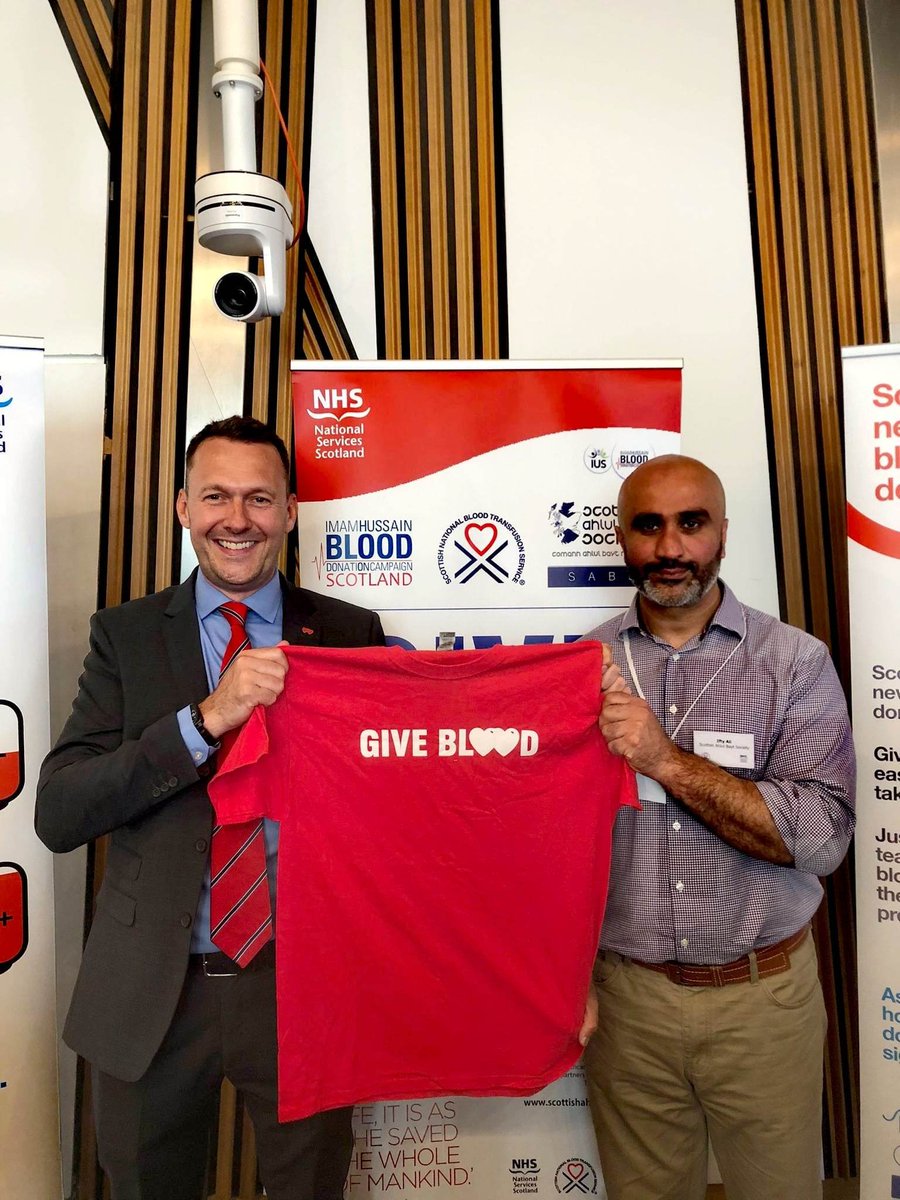 Scottish Ahlul Bayt Society (SABS) (@s_a_b_s_) on Twitter photo SABS was delighted to stand with our partners the <a href="/givebloodscot/">SNBTS-Scottish National Blood Transfusion Service</a> at the <a href="/ScotParl/">Scottish Parliament</a> as part of National Blood Week and World Blood Donor Day.
#SavingLives #GiveBlood <a href="/ImamHussainBDC/">Imam Hussain BDC</a> <a href="/RussellFindlay1/">Russell Findlay MSP</a> #WorldBloodDonorDay #DonateBloodSaveLives #SABS SABS was delighted to stand with our partners the <a href="/givebloodscot/">SNBTS-Scottish National Blood Transfusion Service</a> at the <a href="/ScotParl/">Scottish Parliament</a> as part of National Blood Week and World Blood Donor Day.
#SavingLives #GiveBlood <a href="/ImamHussainBDC/">Imam Hussain BDC</a> <a href="/RussellFindlay1/">Russell Findlay MSP</a> #WorldBloodDonorDay #DonateBloodSaveLives #SABS