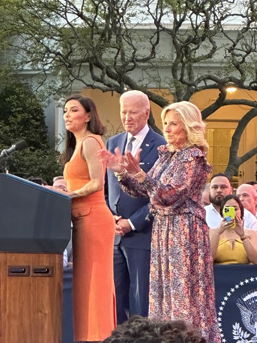 Creepy Joe eyeing Eva Longoria moments before his sexual assault. Does Eva's silence on this make her an enabler?