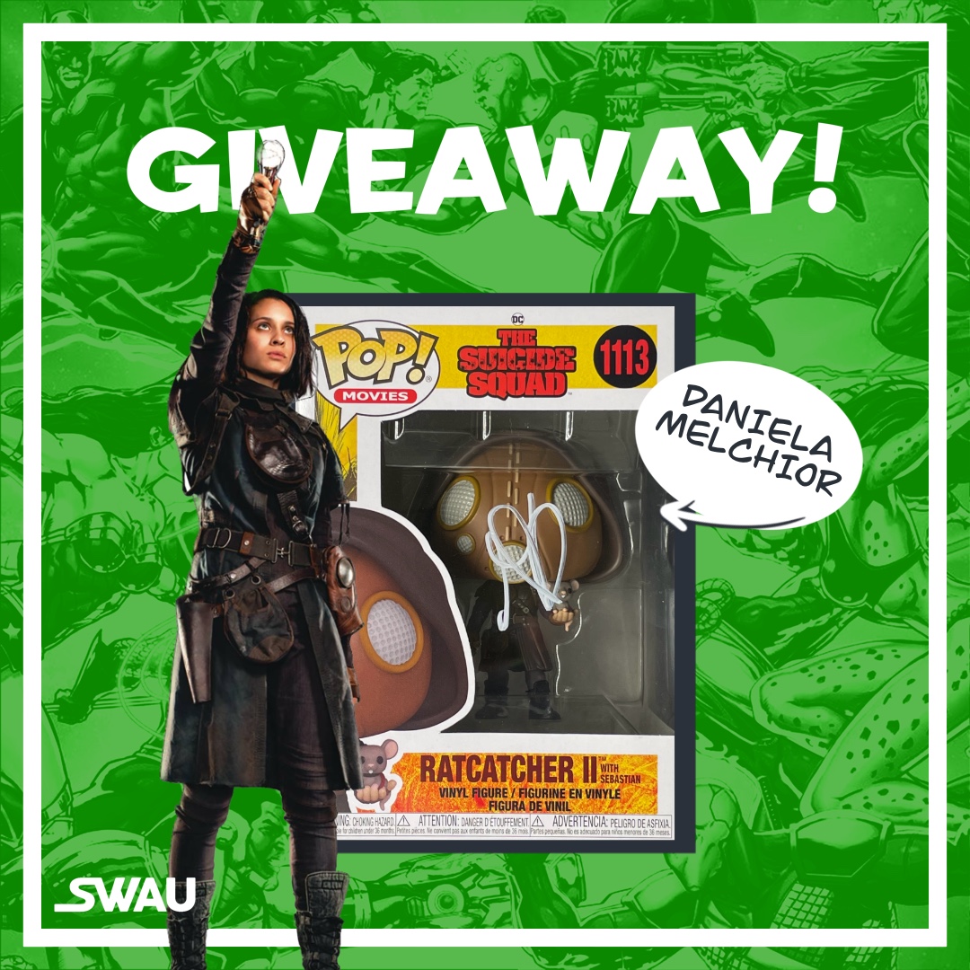Now is your chance to win a Ratcatcher II Funko POP signed by Daniela Melchior! 🐀

- Follow @swau_official 
- Like & RT
- Tag 1 friend PER COMMENT for xtra entries

Winner will be announced next week. Good luck!

#swau #funko #dccomics #suicidesquad #ratcatcher2 #danielamelchior