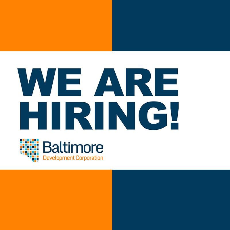 BDC has several career opportunities posted on our Website.  If you are passionate about Baltimore City and its future, please visit bit.ly/3CwGrrH to determine if there is job opportunity for you.