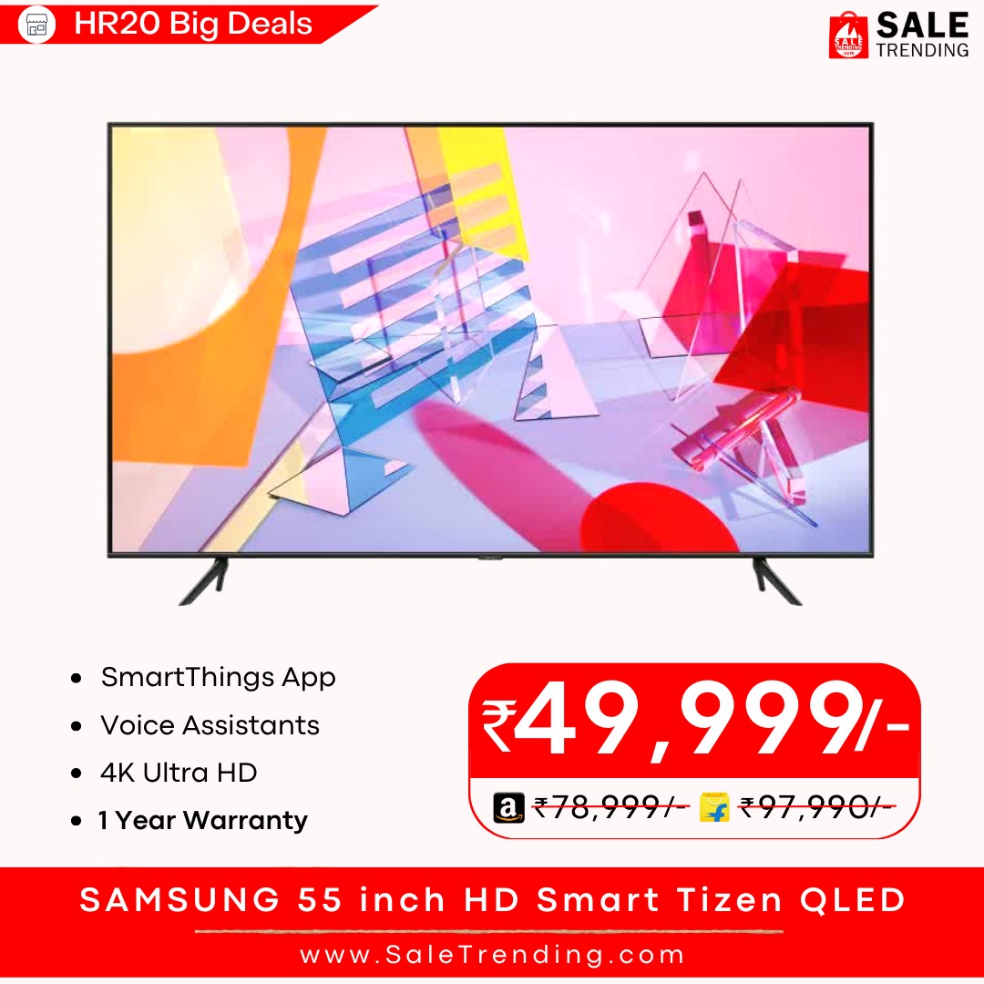 SaleTrending's tweet photo. Enjoy a fantastic discount on the sleek and smart Samsung Android 55 inches TV 🔥
.
🛒Product Link
https://t.co/KeNNu2u16X
.
Visit : https://t.co/3eDOBpgmlg for more exciting offers.🔥🔥
.
#samsung #samsungtv #tizen #smarttv #55inch #androidsmarttv #androidtv #tv #ledtv https://t.co/hA6OUAvICb