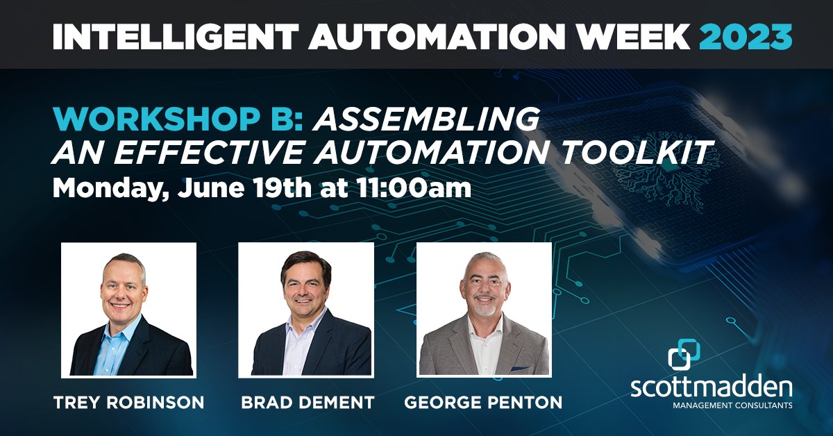 Are you attending #IAWeek? Join our workshop to gain a better understanding of the IA vendor landscape - and how to select the right IA tools for your business needs.