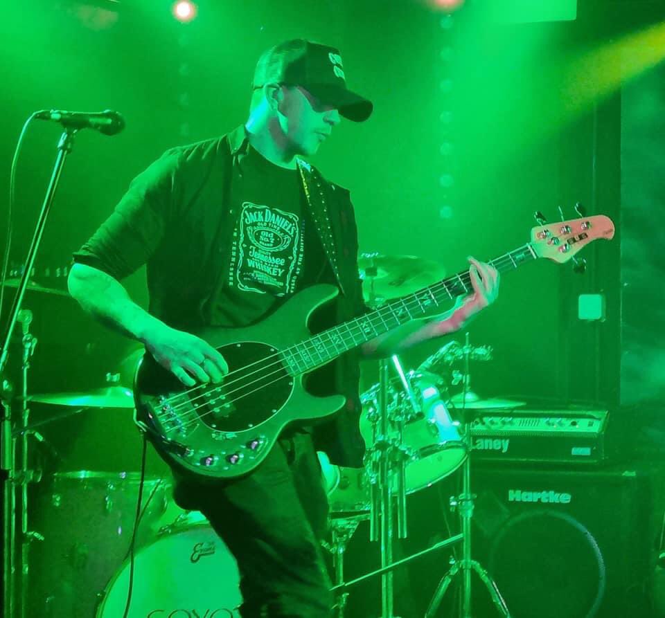 🔥meet the band🔥 Kieran Groves   - Bass guitar / backing vocals