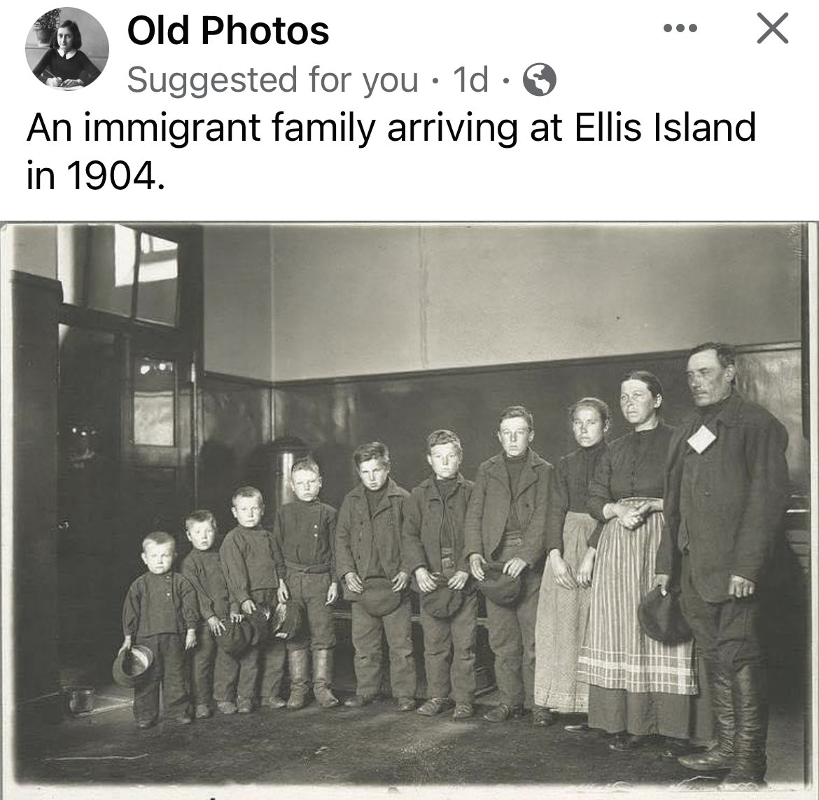 when being a #Migrant was ok … when America was great ? #MAGA #IllegalImmigration ?