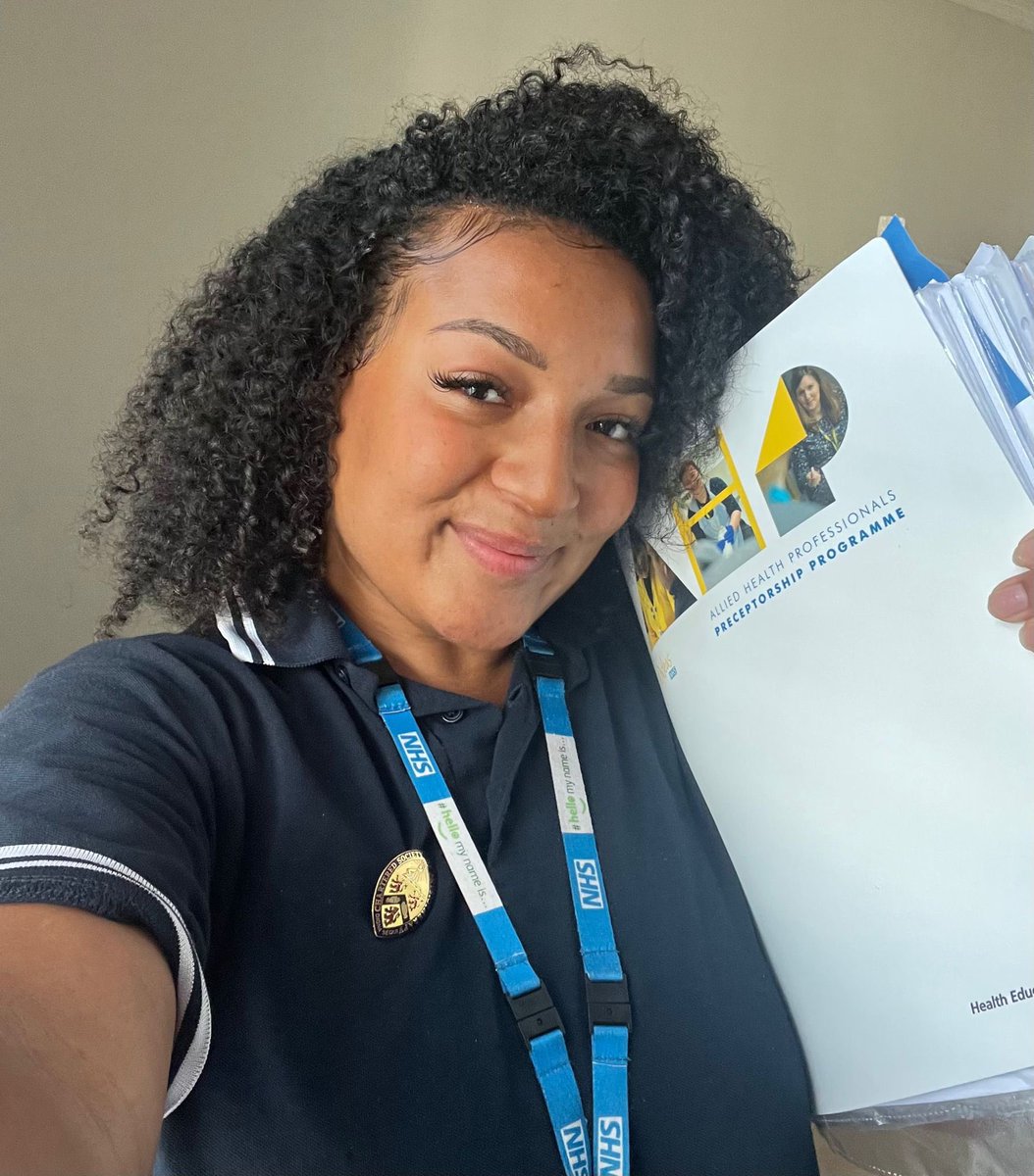 HUGE congrats to Jazmin, Physio at @BEHMHTNHS completed Preceptorship ✅she well & truly utilised Preceptorship to its absolute fullest 🌟her words ‘I’m honestly so proud of this portfolio’ - she reflects on how she valued Preceptorship as a constant throughout her rotations ✨🎉