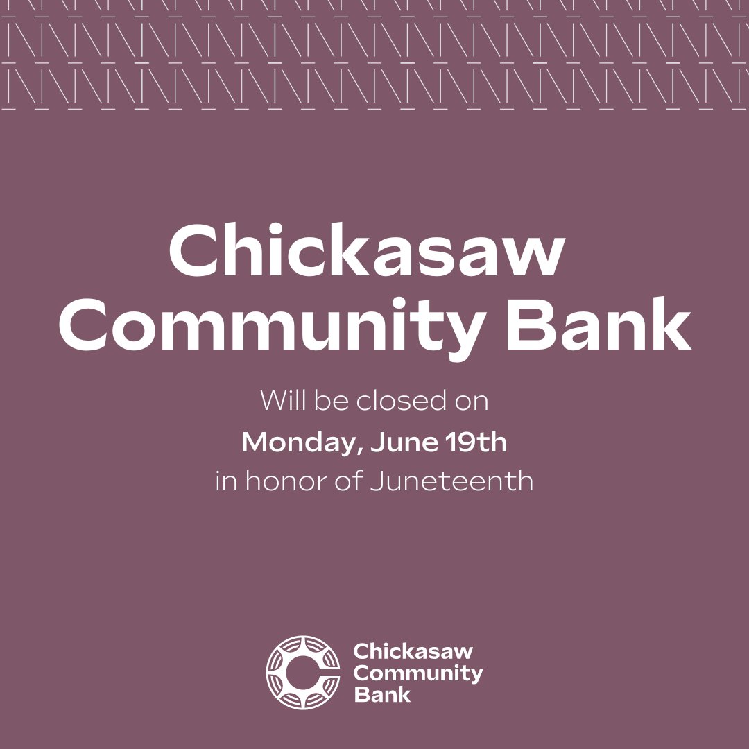 We will be closed Monday, June 19th, in honor of Juneteenth. We will resume regular business on Tuesday, June 20th. Wishing everyone a safe and happy holiday weekend!