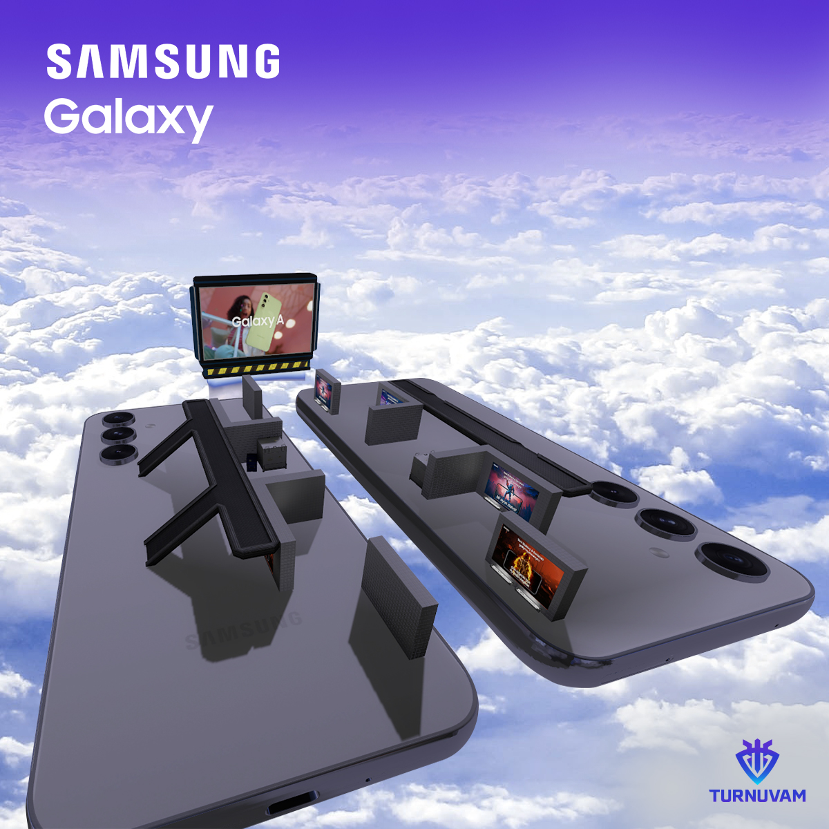 Samsung Galaxy Arena'ya hoş geldiniz! 🎮 🏆CS:GO'nun en heyecanlı 1v1 turnuvasına Samsung Galaxy A54 ile adım atın! Bu #Acayipİyi telefon modelinden ilham alarak tasarladığımız özel haritamızı sizlerle paylaşmanın heyecanı içerisindeyiz.  Haritamızın detaylı görüntüleri sizlerle.