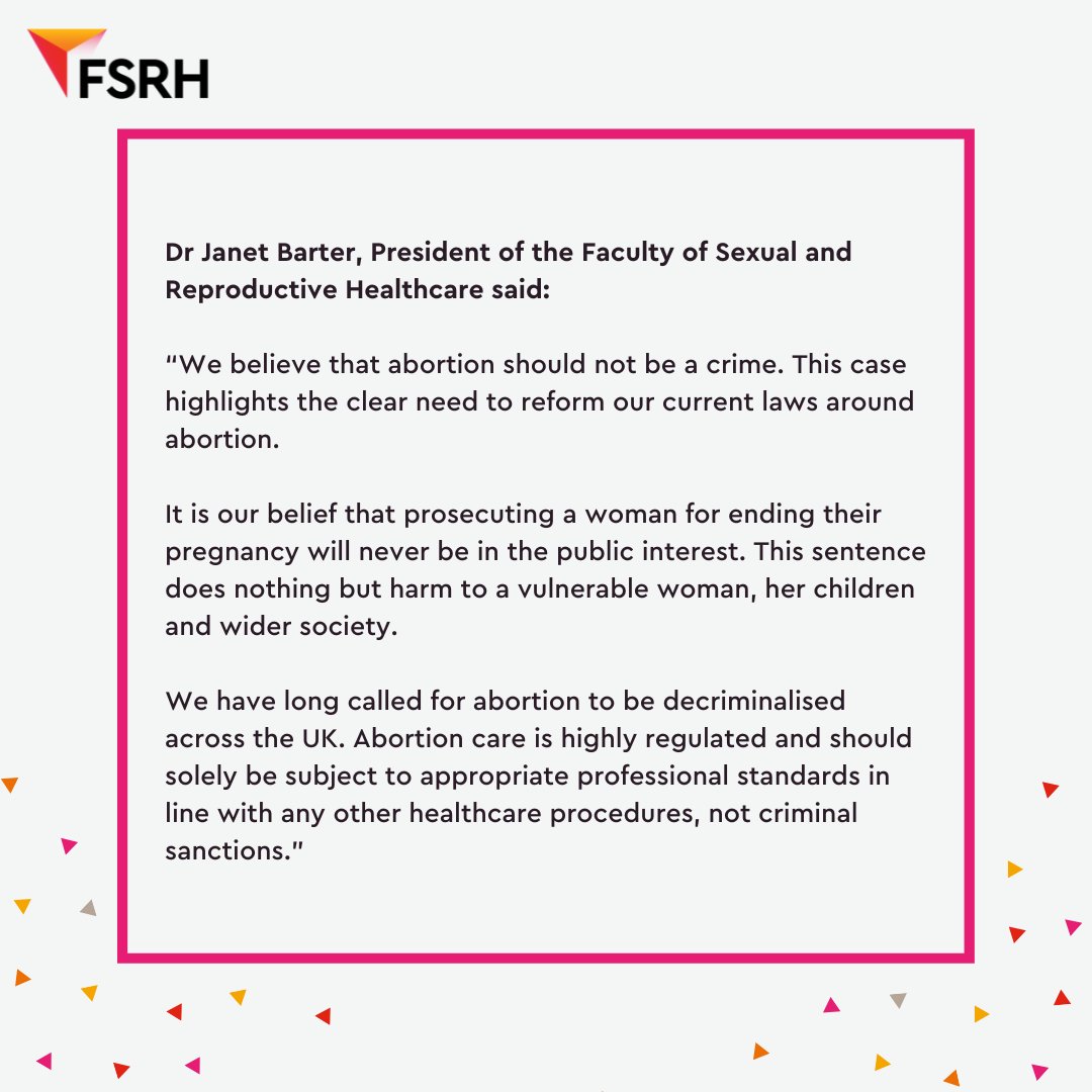 College of Sexual and Reproductive Healthcare tweet media