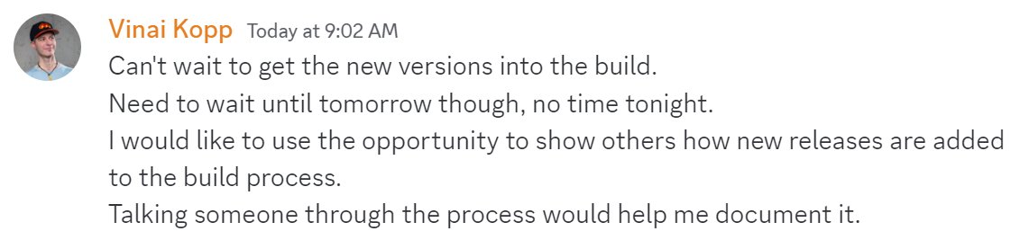 If anyone is interested in learning/helping with the <a href="/mage_os/">Mage-OS</a> mirror release process, Vinai is planning to work on it tomorrow.