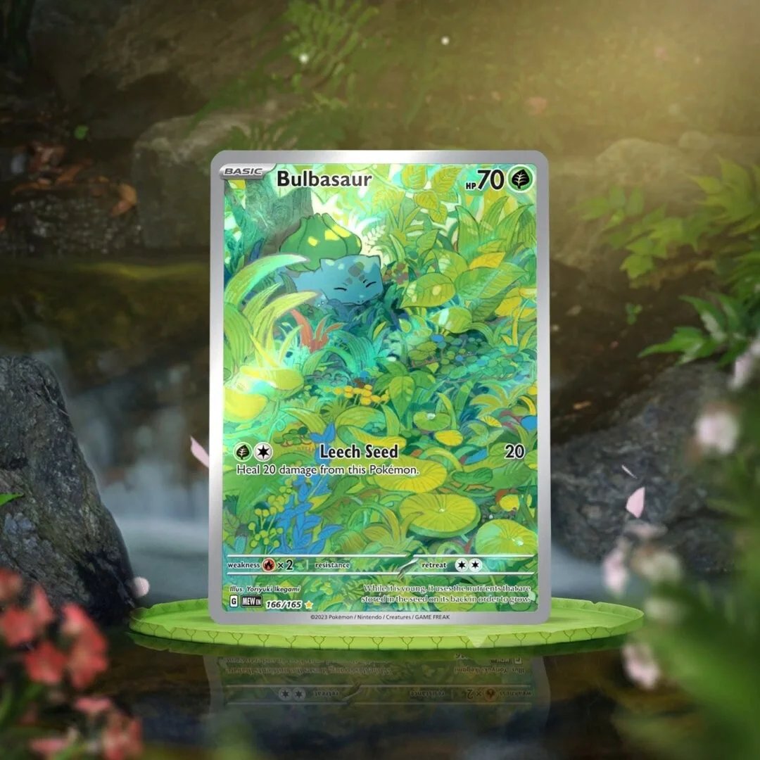 bulbasaur full art pokemon card Altered Art main image 1