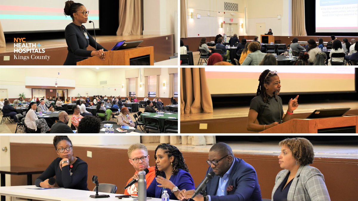 #ICYMI In honor of the upcoming #Juneteenth holiday, @KingsCountyHosp Office of Quality and Safety hosted a Health Equity Forum to understand and address healthcare disparities that impact our community. Thank you to our guest speakers for sharing some vital insight.  #WeAreKings