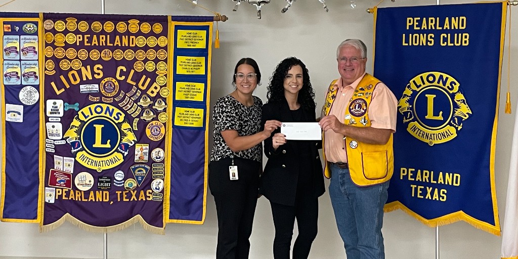 PearlandISD's tweet photo. π¦ππPearland Lions Club recently donated $5,750 towards #iWillAsk and Angel Tree for the 2023-24 school year. We are so thankful to The Lions and their continued support of Pearland ISD.
Since 2015, they have donated more than $550,000! #BuildingPearlandProud https://t.co/MdBWHVKoyb