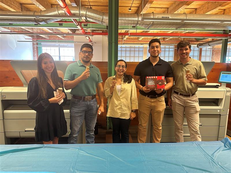 🍦 We scooped up sweet connections with our Meet the Intern Ice Cream Social!