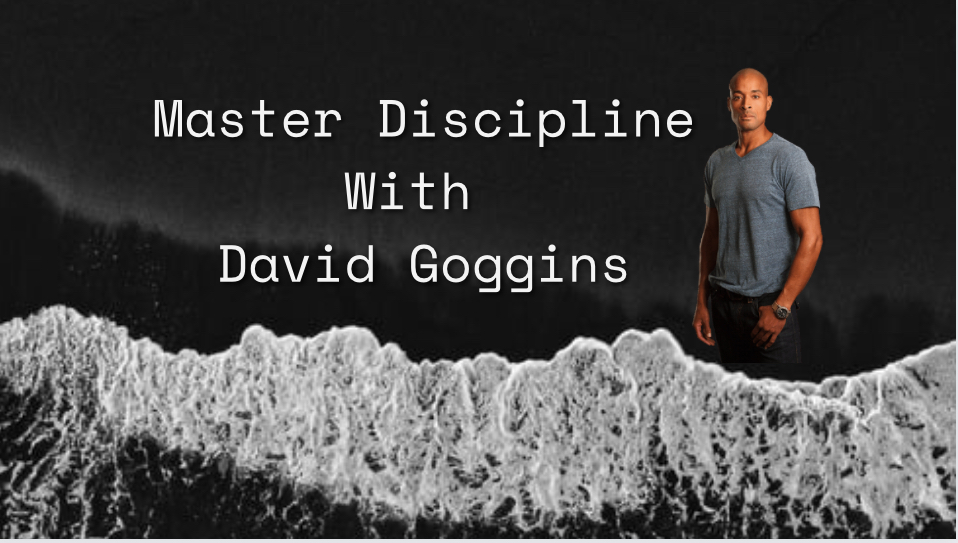 David Goggins is the GOD of discipline

He has completed over:
-60 ultra-marathons, triathlons, and ultra-triathlons
-He also once held the Guinness World Record for pul—ups completing 4,030

Here’s 5 things you can learn from him that you can implement in your life instantly