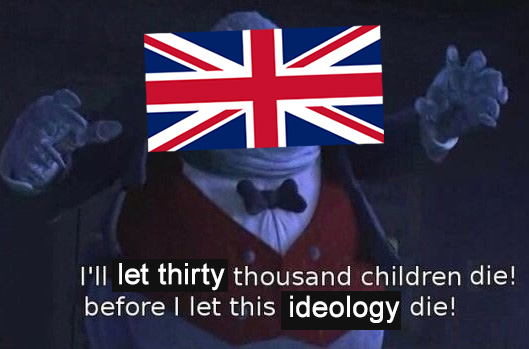 The UK every time a foreigner murders their kids: