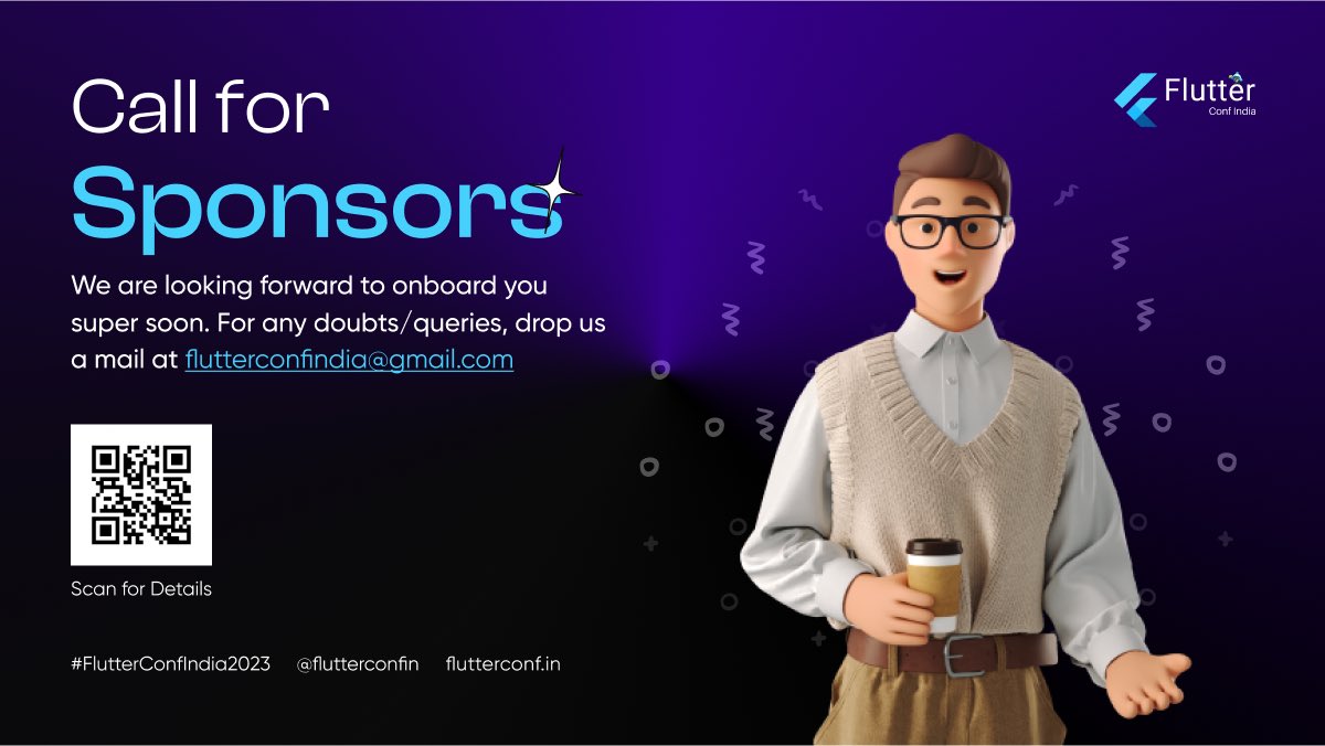 flutterconfin's tweet image. Calling all sponsors 📢

No event achieves greatness without your support. Be a part of this epic gathering of Flutter enthusiasts, developers, and thought leaders.

Fill out our interest form now to make #FlutterConfIndia2023 an unforgettable success!

🔗bit.ly/fci-sponsor-20…