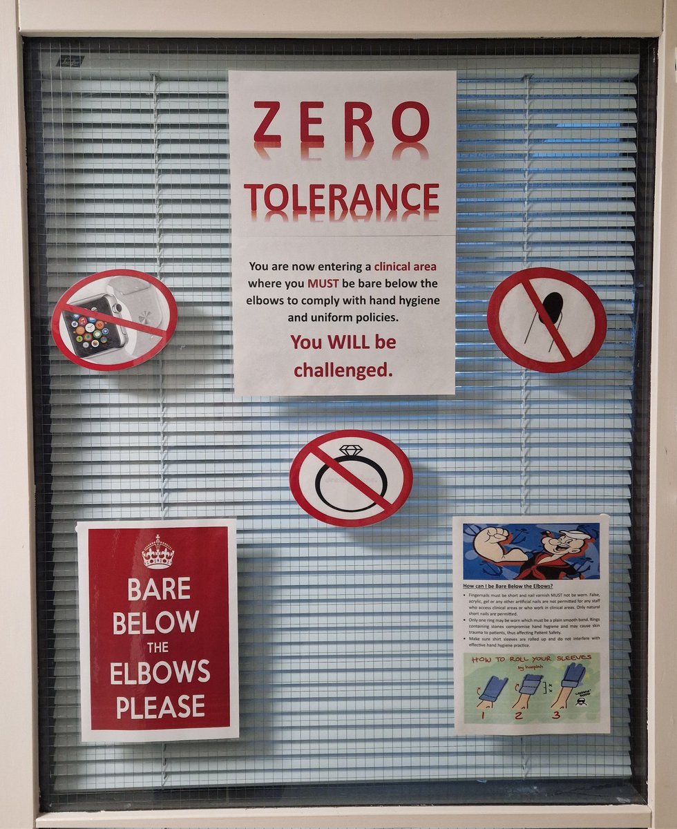EnhancedUnit's tweet photo. @SarahC_RN #TeamSECU are passionate about challenging visitors to the unit and increasing compliance with policies 🤲👐🫶🙏 #handhygiene #barebelowtheelbows @IPCteamLTHTR @louisegracie123 @denver_pauline @DNDTeam_Surgery @CatherineSilco1 https://t.co/IxxIfDRy0A