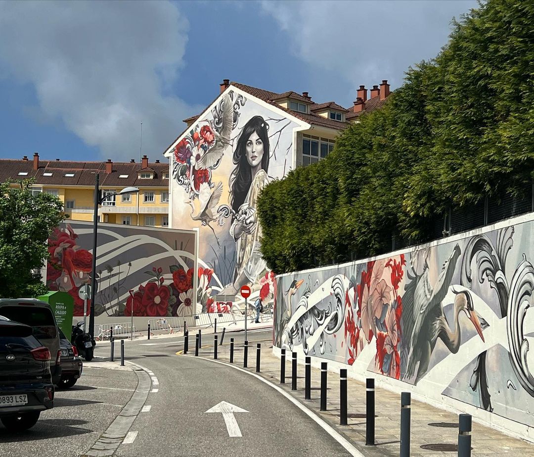 #Streetart by #LulaGoce @ #Nigran, Spain, for #ConcellodeNigran
More pics at: barbarapicci.com/2023/06/16/str…
#streetartNigran #streetartSpain #Spainstreetart #arteurbana #urbanart #murals #muralism #contemporaryart #artecontemporanea
