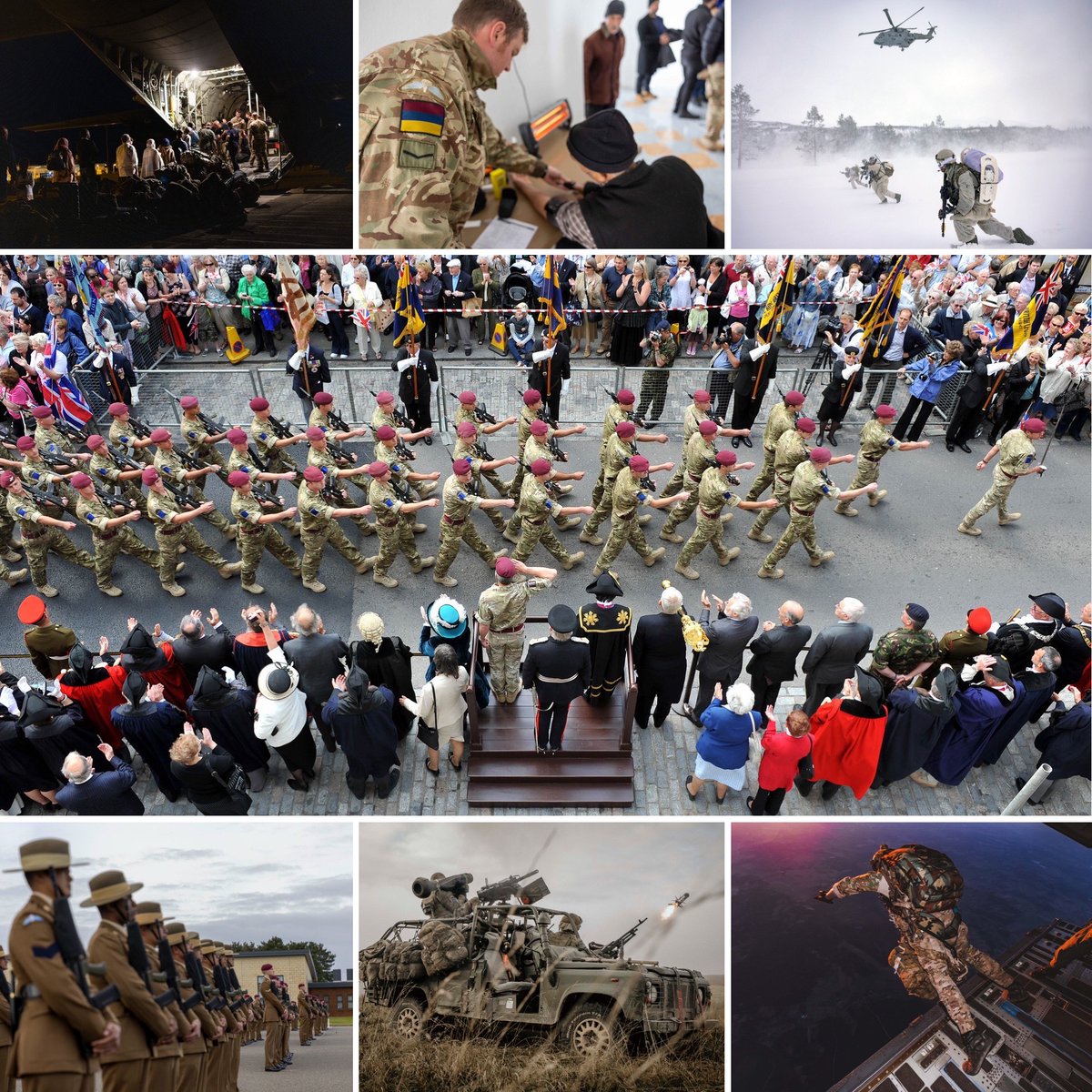 #OurCityOurSoldiers D-1: Evacuating civilians from Sudan🇸🇩, helping after the earthquake in Turkey🇹🇷, and training with our @NATO allies in Norway🇳🇴, Estonia🇪🇪, and Poland🇵🇱 - 2023 has already been busy! Come to tomorrow's Freedom of #Colchester parade to show your appreciation!