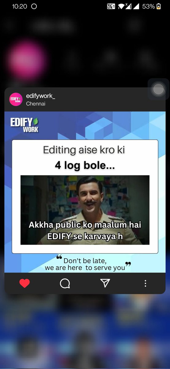 VikashR06006061's tweet photo. #edifwork #creativeediting #helpingcontentcreators ๐ฏ https://t.co/xrqWy1tpuu