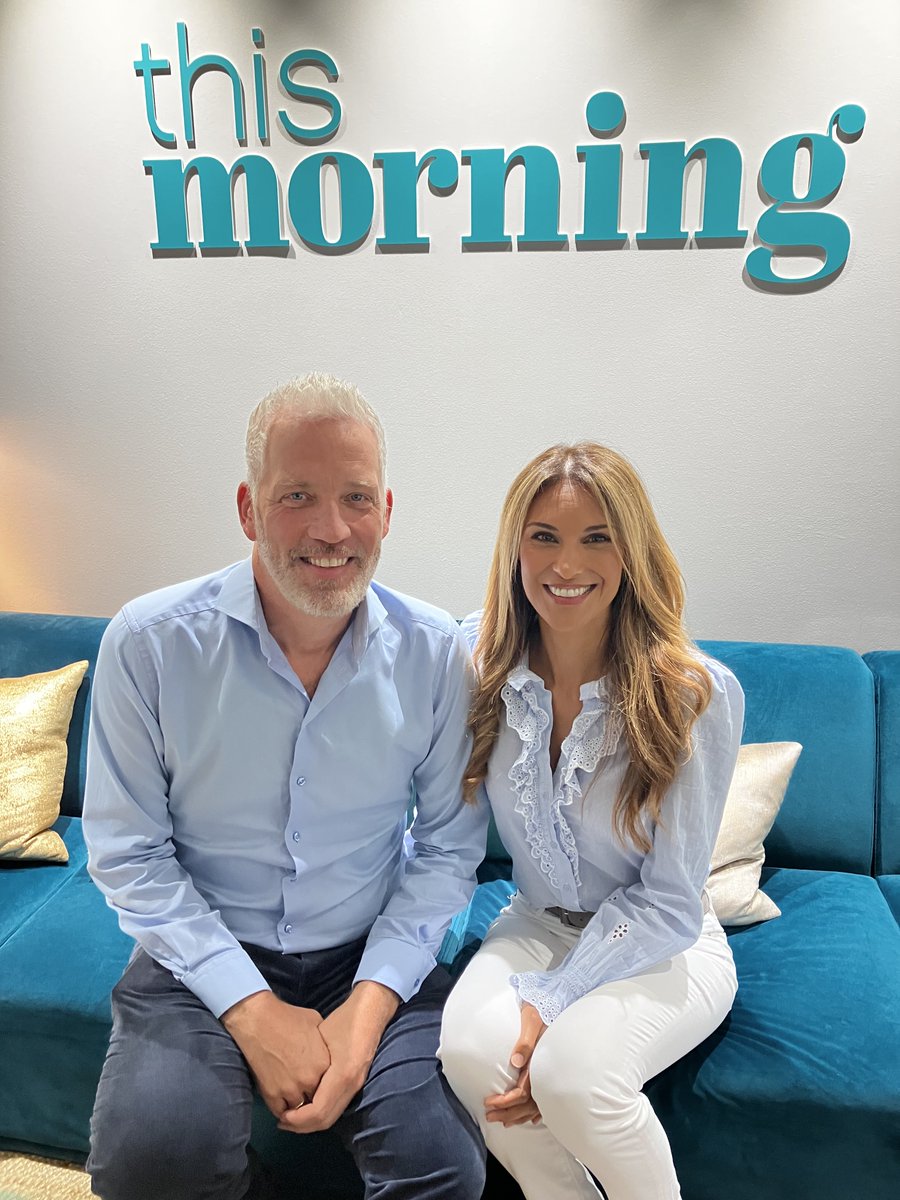 Ready to go. 😃 KidsOR Founders Garreth & Nicola are all set to appear on @thismorning in the next 15 minutes. 🙌