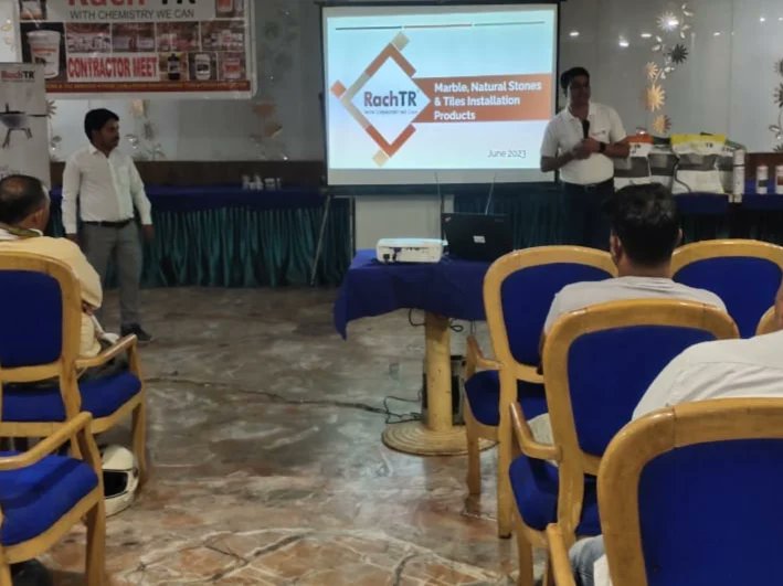 Rachtr1's tweet photo. Contractors meet at Agra by RachTR : Building strong connections, learning insights and pain points, sharing technical know-how and Inspiring success in the Marble Installation industry.
Here's a Glimpse of the Event!

#Rachtr #contractors #Agra  #architecture #constrution https://t.co/34gRyZF5Hc