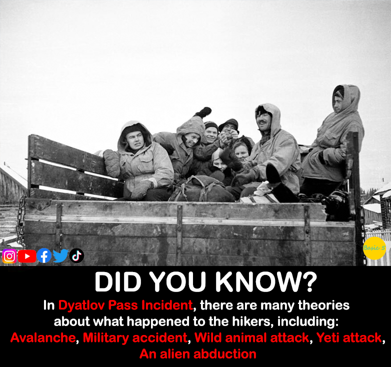 Basic5_official's tweet photo. Dyatlov Pass Incident https://t.co/0yBUi7xS7E