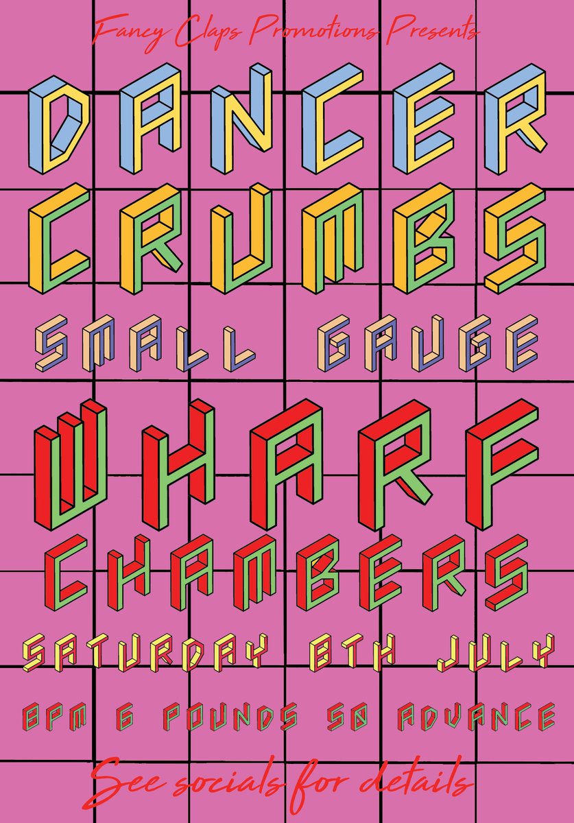 Yer we are playing Leeds @WharfChambersCC on July 8th with @crumbsband and Small Gauge thanks to @fancyclapspromo! facebook.com/events/9465039…
