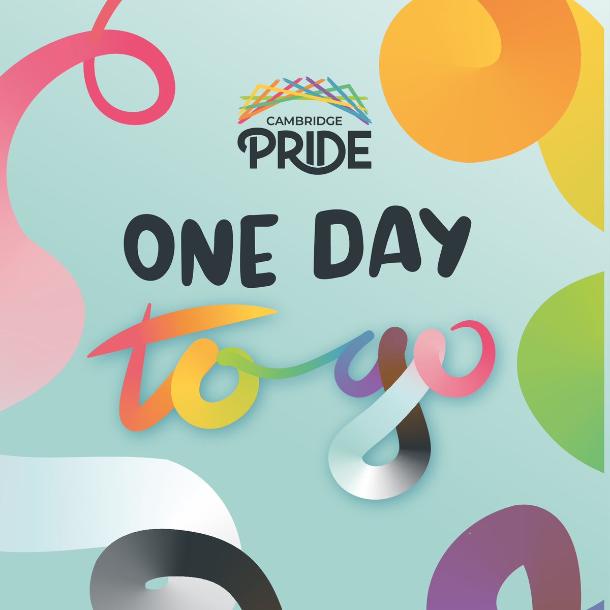 We're almost there !!! Are you as excited as we are ?!! #PrideReady #CambridgePride2023 #PrideLoveSolidarity 🏳️‍🌈🎶🏳️‍🌈🤩