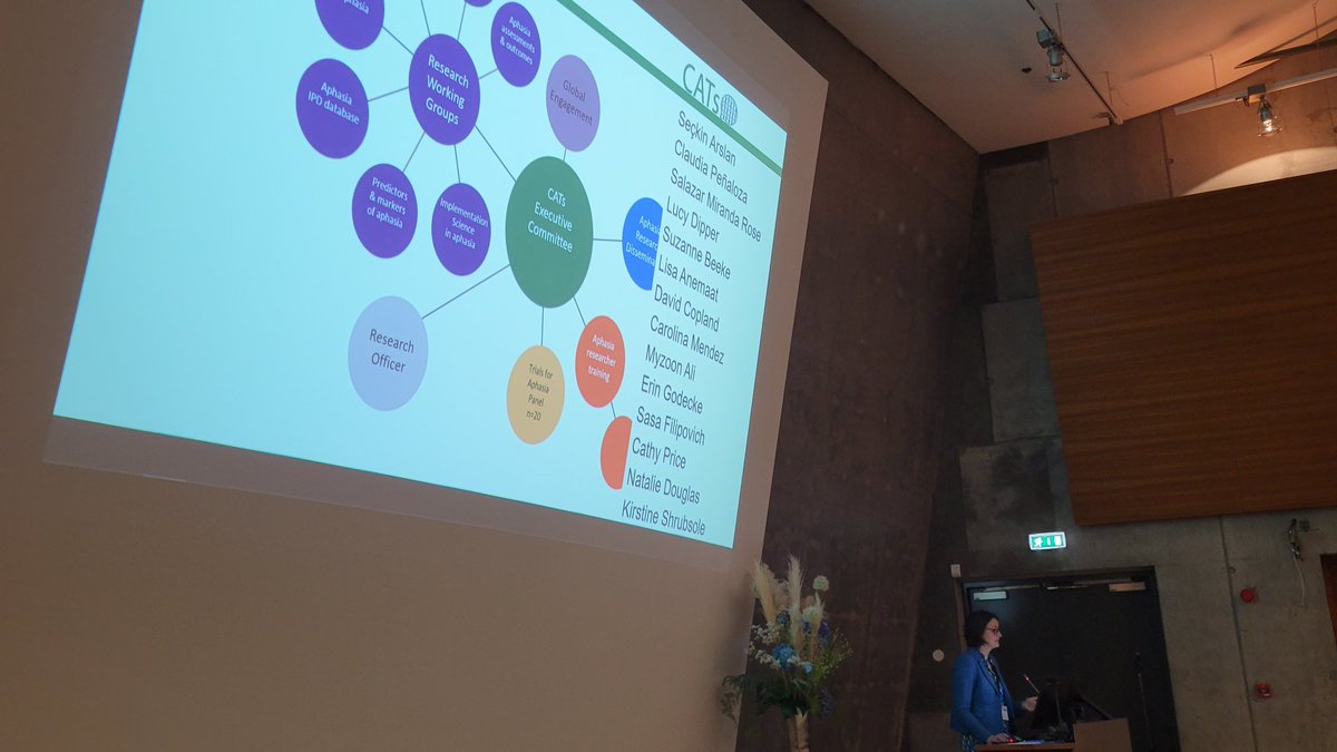 Sigfus Kristinsson (@sigfushelgi) on Twitter photo Inspiring keynote by <a href="/MarianBrady/">Marian Brady</a>. 💯
Even though it may (obviously) sound counterintuitive, the aphasia research literature is ripe with small-scale studies pursuing similar hypotheses. However, collaborative efforts facilitate progress for all.
Who wants to collab? 👋
#NAC23 Inspiring keynote by <a href="/MarianBrady/">Marian Brady</a>. 💯
Even though it may (obviously) sound counterintuitive, the aphasia research literature is ripe with small-scale studies pursuing similar hypotheses. However, collaborative efforts facilitate progress for all.
Who wants to collab? 👋
#NAC23