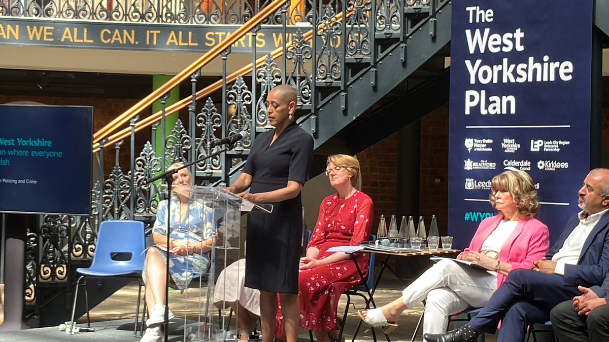 Deputy Mayor for Police and Crime, Alison Lowe, on mission 5- a safe WY where everyone can flourish - with a focus on improving public confidence and with safety of women and girls at its heart. #wyplan2040