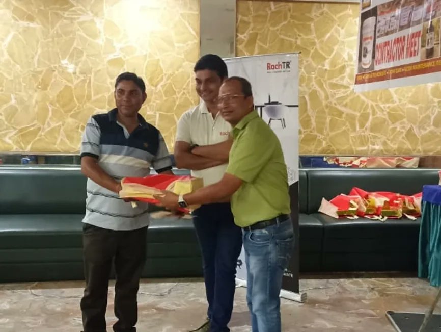 Rachtr1's tweet photo. Contractors meet at Agra by RachTR : Building strong connections, learning insights and pain points, sharing technical know-how and Inspiring success in the Marble Installation industry.
Here's a Glimpse of the Event!

#Rachtr #contractors #Agra  #architecture #constrution https://t.co/34gRyZF5Hc