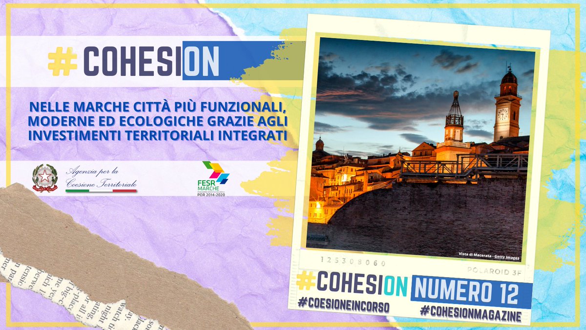 AgenziaCoesione's tweet photo. 💥Città più smart, più efficienti nell'impiego di energia, moderne, funzionali e con un impatto ambientale prossimo allo zero.
Su #CohesionMagazine un approfondimento sugli Investimenti Territoriali Integrati nelle #Marche.
👉https://t.co/NevA9NSTy0
#CoesioneInCorso #EuInMyRegion https://t.co/7JdxDGSSs4