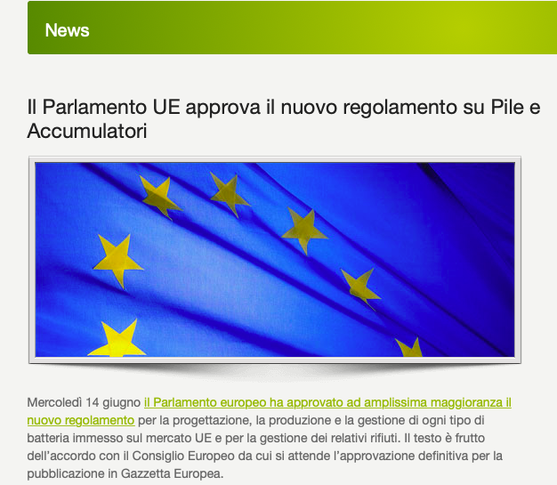 CDCNPA_'s tweet photo. Il nuovo regolamento UE sulla produzione e la gestione delle #batterie ottiene l’approvazione del Parlamento Europeo.

I livelli di raccolta e di #riciclo dei materiali diventano più ambiziosi.

Cambia anche la classificazione di #pile e #accumulatori.

🔎https://t.co/pCav80Q8PR https://t.co/3nXXy2M7Ga