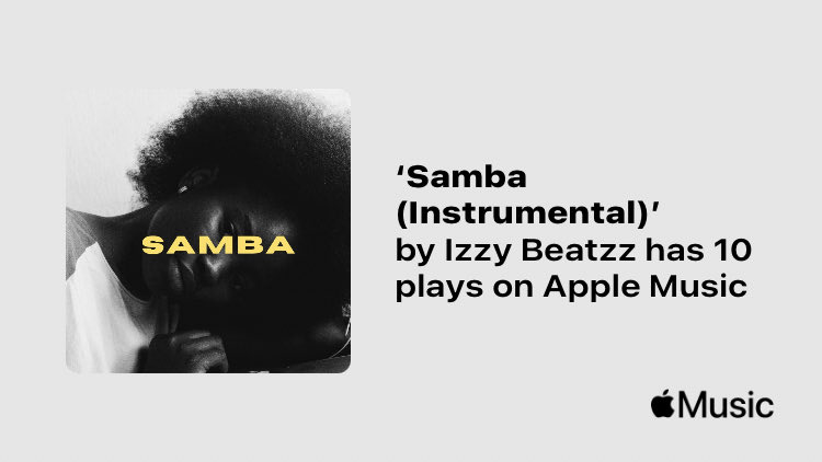 ProducerIzzy's tweet photo. Just passed a new Milestone on @AppleMusic. Thanks for listening!
https://t.co/ZcK6y1gBDl https://t.co/OpccYlvBaP