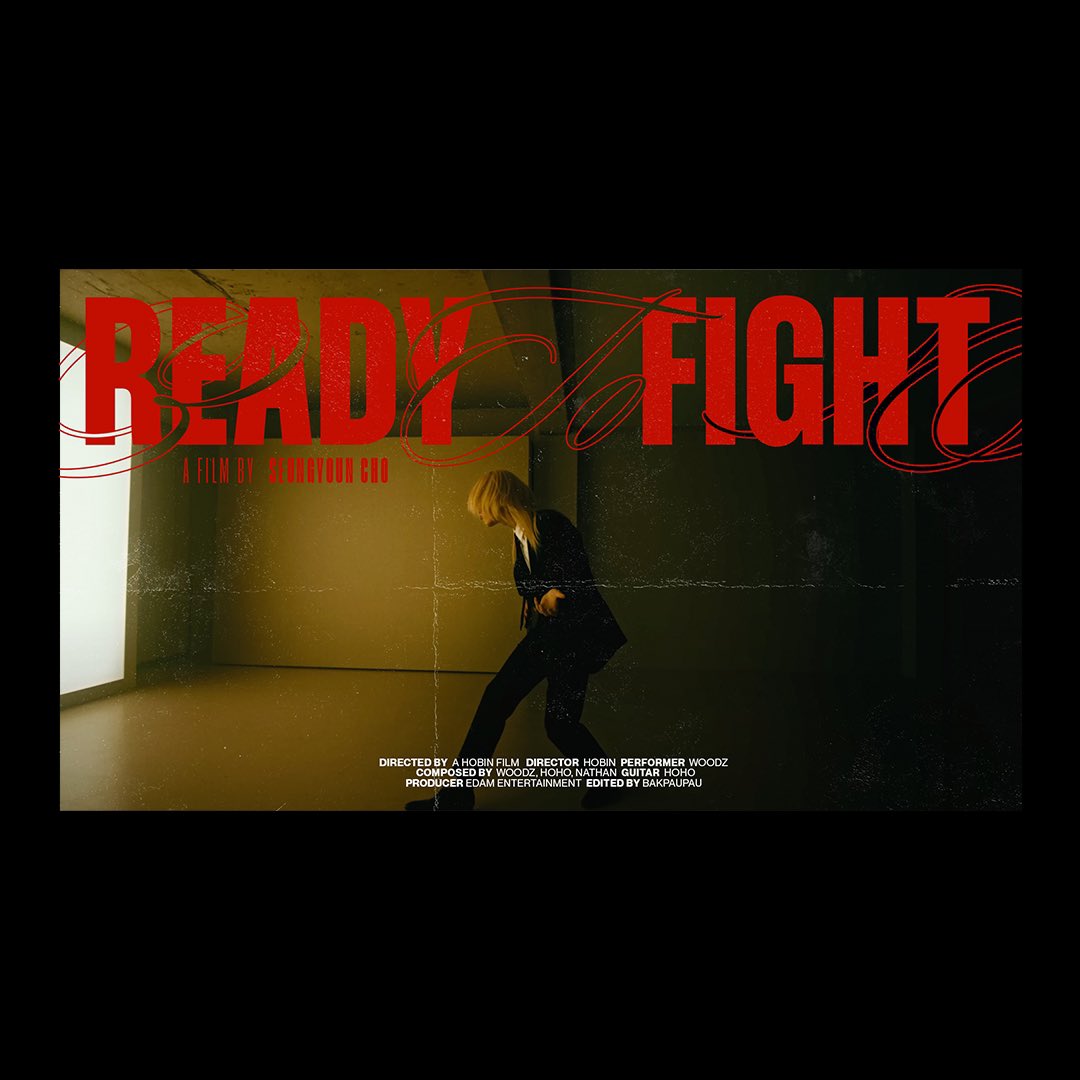 woahpils's tweet image. DAY 5 of #7DaysOfKpopEdits

mv title card of a non title track:
🎸 woodz - ready to fight 

#우즈 #조승연 #WOODZ