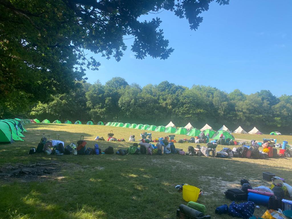 Packed up and ready to come home after some more activities this morning #wishwecouldstay