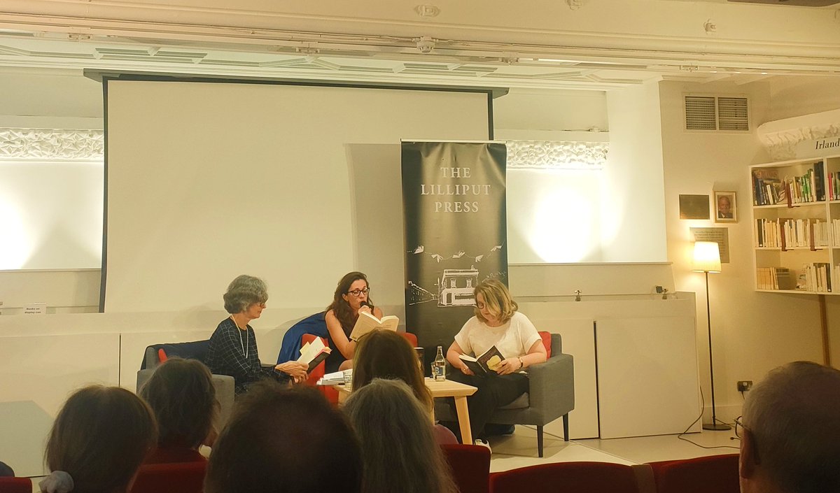 Exciting evening yesterday at the <a href="/afdublin/">Alliance Française Dublin</a> for the book launch of "Scattered Love", Clíona Ní Riordain's (@Parisianista75) translation of <a href="/MBesserie/">maylis besserie</a>'s second novel "Les amours dispersées", which continues the Trilogy started with "Le Tiers-Temps" ("Yell Sam If You Still Can").