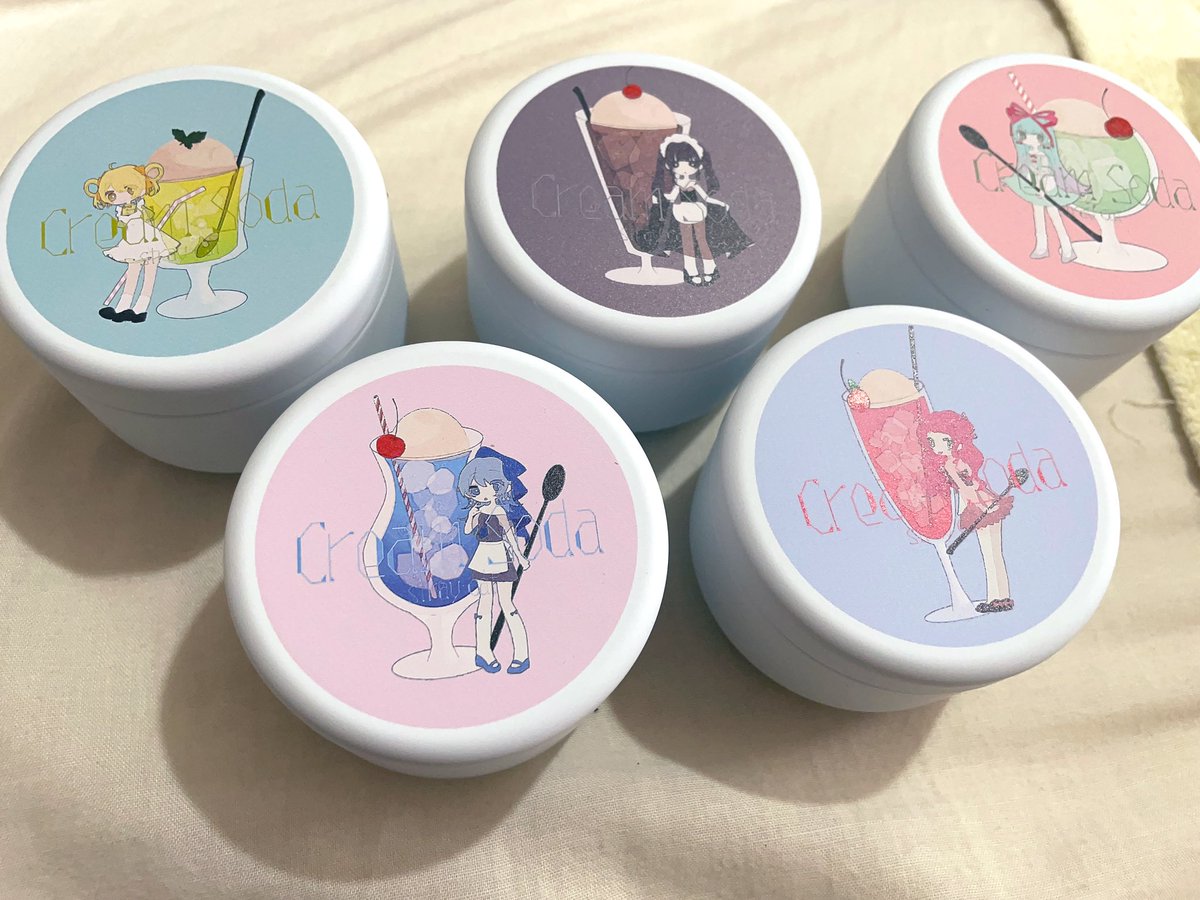 「なんか作ったものがもろもろ届いたのでまた余ればまたそのうち通販に追加します〜!」|璢兎/ﾙﾄ꙳のイラスト