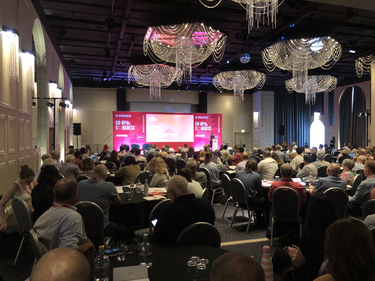 #coopcongress is starting and really looking forward to hearing about the great things #coops are doing. I will be talking to people about #datacooperatives and the work @opendatamcr does. If you want to chat let me know.