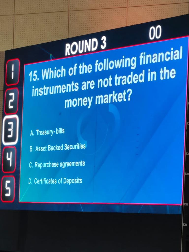 PowerFMRwanda's tweet image. Quiz session where winners at provincial level are being asked multiple choice questions live. 

#UniChallengeRw #10thEdition