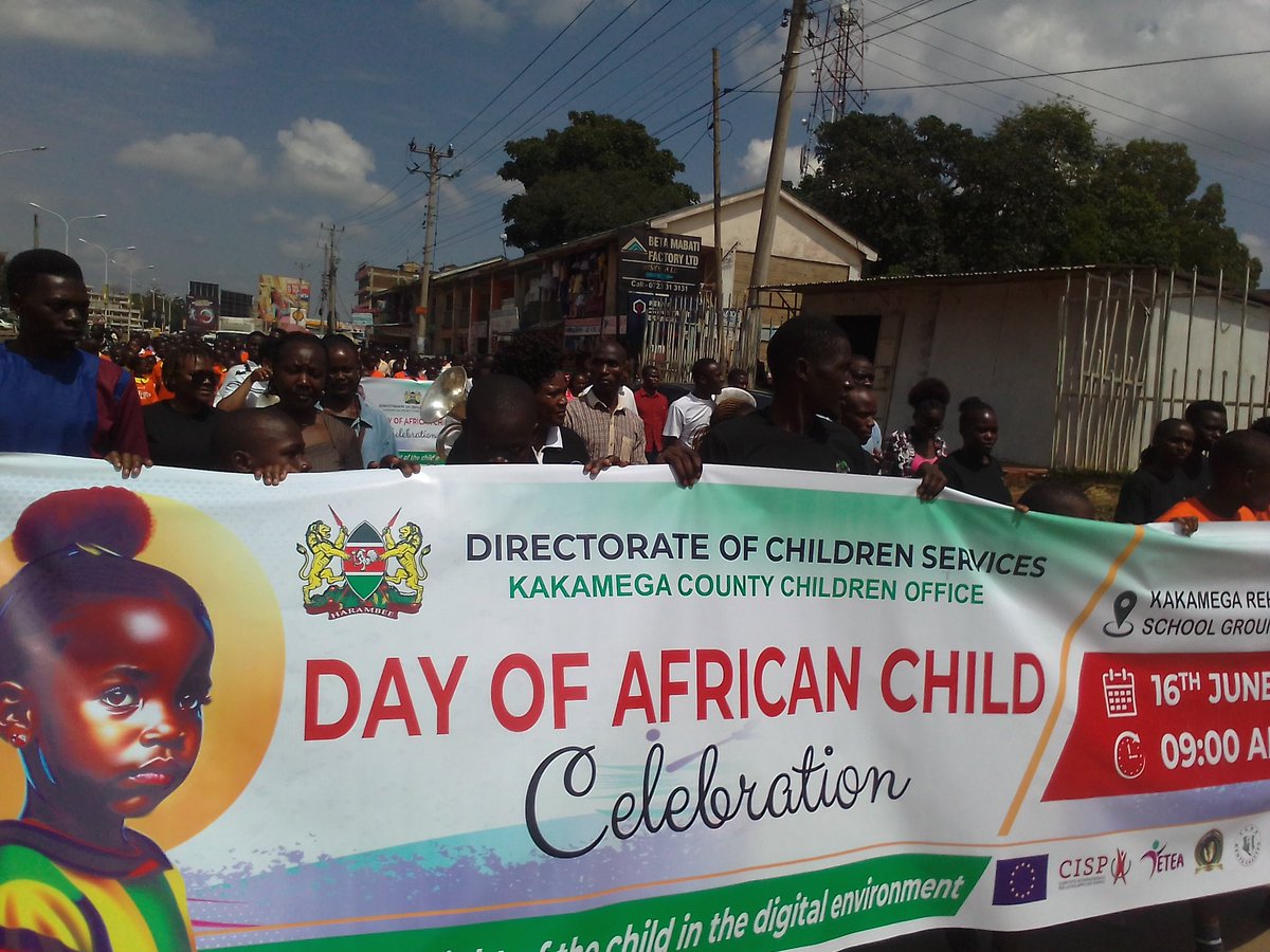 Celebrating the African Child day
#childprotection
@kakamega approved school.