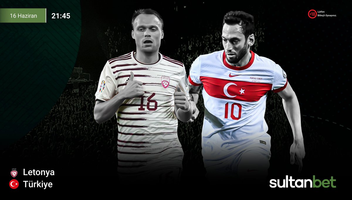 Günün Spor Oranı Sultanbet'te!⚽️

Letonya 🆚 Türkiye
🗓️16.06.2023
⏰21:45

Güncel Giriş 🎯 bit.ly/sultanbetuyelik
Telegram🎯 t.me/SultanbetTR

#bahis #iddaa #sultanbetgiris #Cuma #spor #EURO2024 #Turkiye #Letonya #Turkey