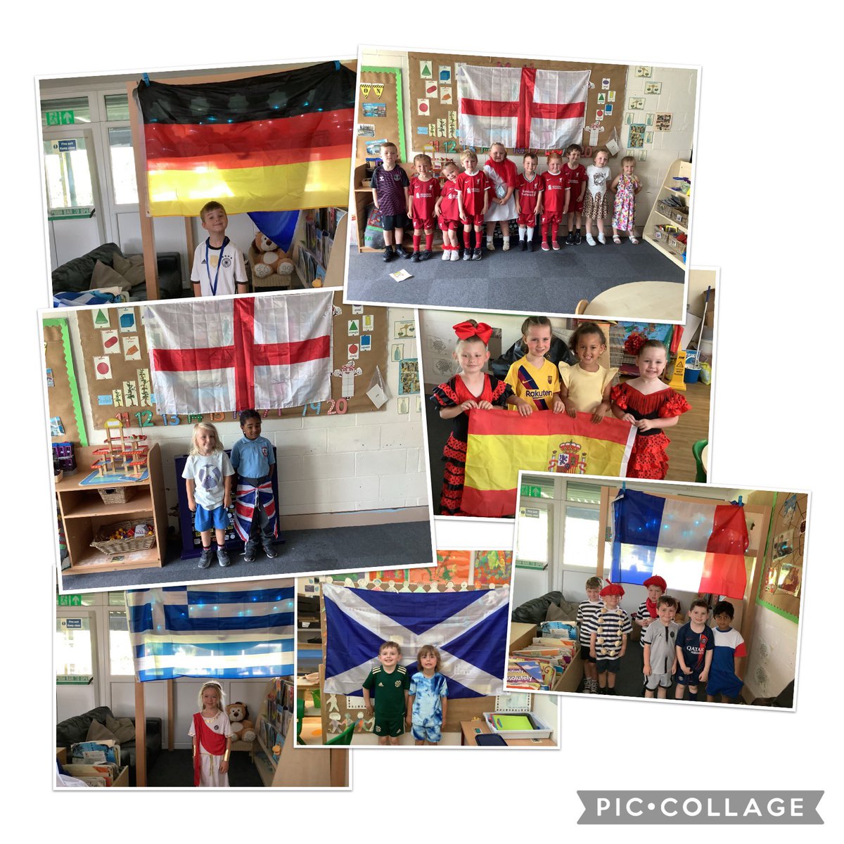 StGregorysRec's tweet photo. Continent day in school- Reception look brilliant as Countries in Europe 👍@StGregorysNeth @StGregorysRec https://t.co/Uv7Obfdfdp