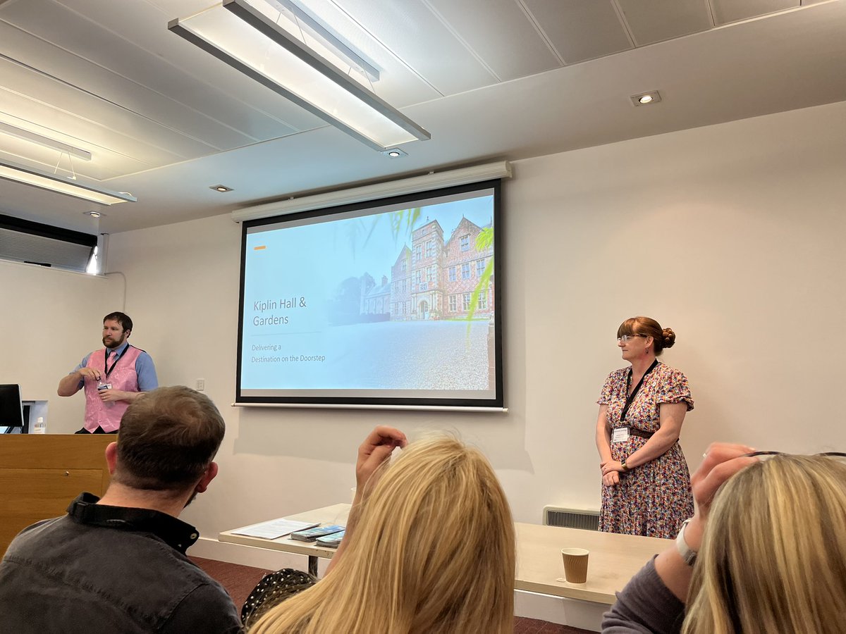 MusDevYorks's tweet image. Delivering a destination on the doorstep with @Kiplin_Hall at  #AIMConference2023👏 @Aimuseums