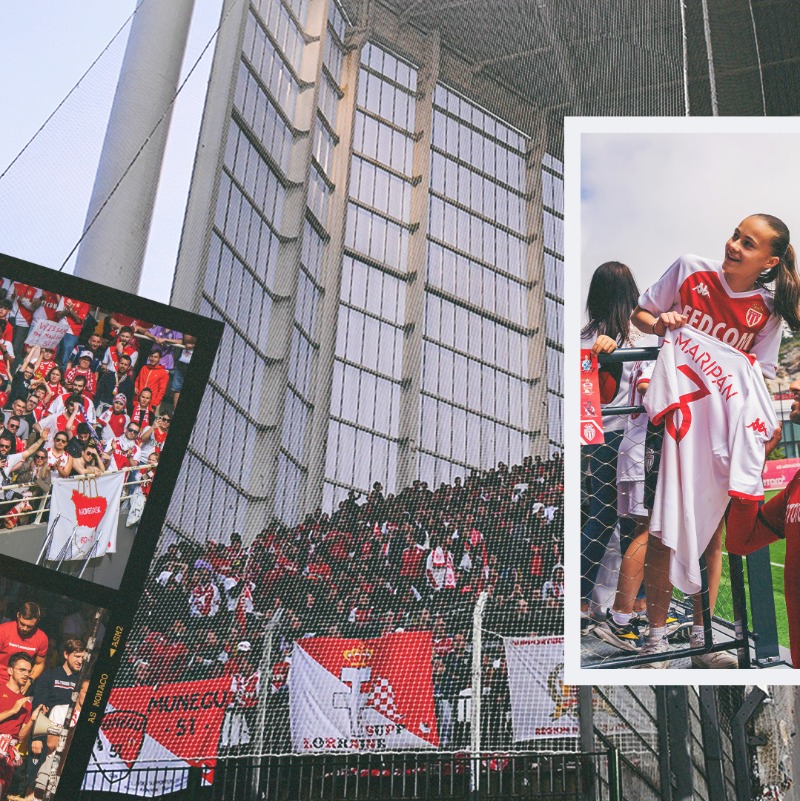 AS_Monaco's tweet photo. Tout au long de la saison, nous avons pu compter sur votre soutien ❤️🤍

𝗠𝗘𝗥𝗖𝗜 🫶

#PartoutToujours